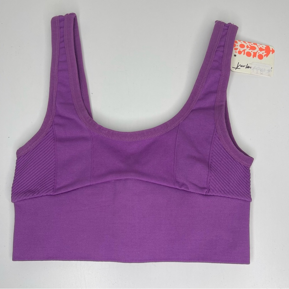 FP Movement NWT Women’s XS Purple Sports Bra‎ Active Athleisure